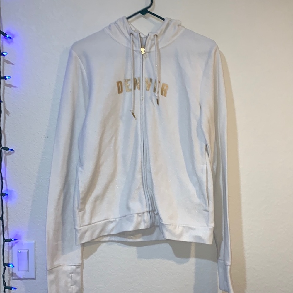 NFL broncos zipper hoodie